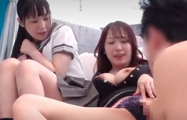 『赤面ＪＫ＼How　To　交尾』はらっアナタもクンニしてもらいなさい。美巨乳ＡＶ女優が制服娘の馬乗り教え込んじまう企画wwwwwwww
