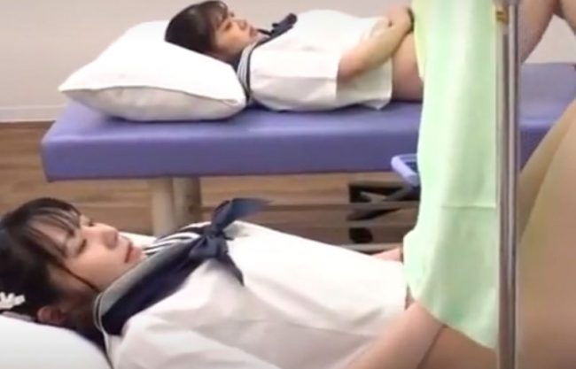 『悲惨…レ●プ健康診断』やだぁ~お膣痛い。制服ＪＫで勃起した鬼畜医師が次々ピンクマ●チョを穢しちまう。企画wwwwwwwww