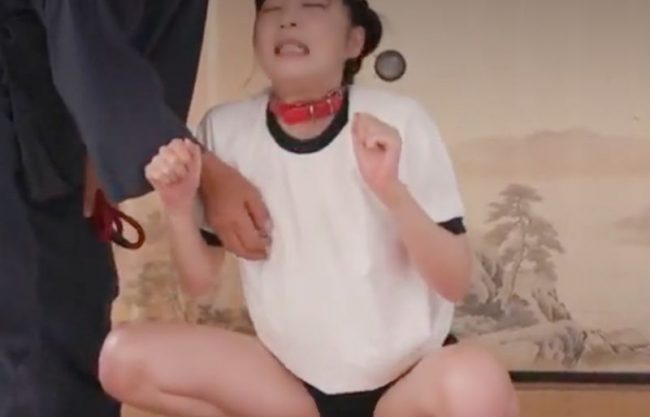 《中出し躾／メスガキＪｋ》やだ祖父さま…乳首痛い。田舎村で完全ペットに開発さけたブルマ乙女が無毛膣に注入されるドラマwwwwww