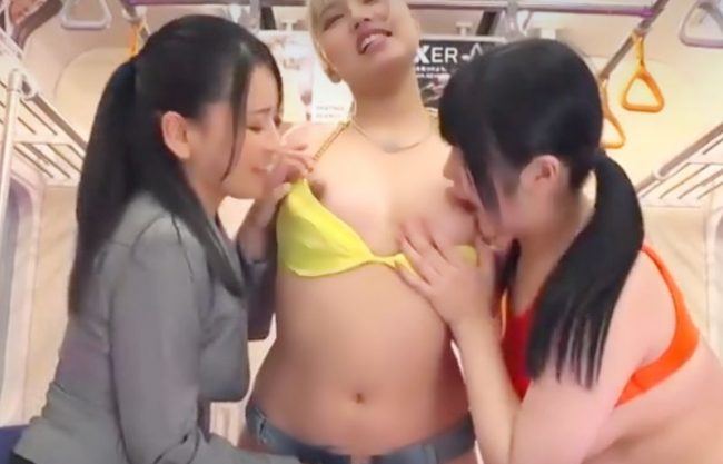 『女体化＼卑猥…通勤電車』しゅしゅ…デカ〇ん犯してあげる。排卵日のプリケツＯＬが男根と貝を好き放題弄ぶドラマwwwwww