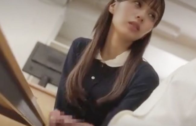 『兒玉七海＼至福～逆セクハラ性活』ぐにゅ～手コキ抜きしたげる。清楚な文学乙女が隠したスケベを介抱し食い散らかす二次実写化wwwwww