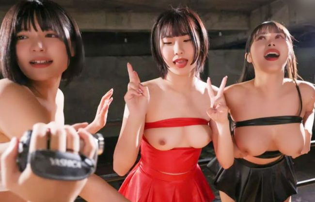 『洗脳中出し＼ラウンドガール』はいっひ●ぽ下さい。暗示にかけられた美巨乳共が辱め体位でザーメン欲しがる企画wwwwwwwwwwww
